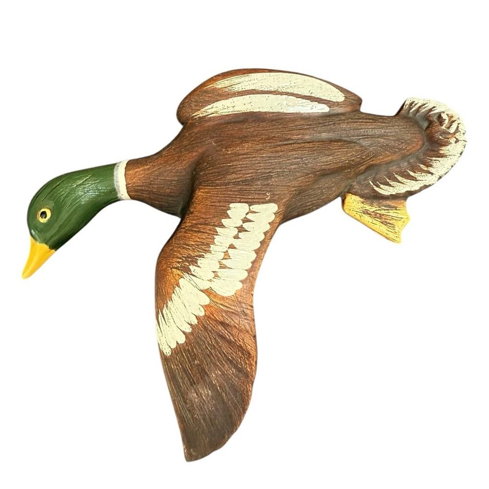 Vintage Brayton’s Laguna Beach Pottery Mallard Duck Wall Hanging